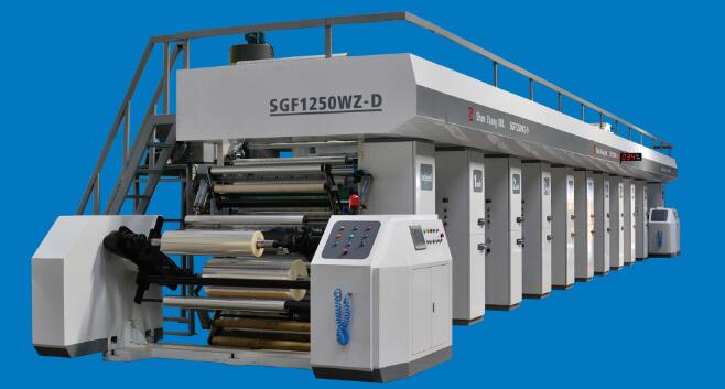 SGF1250WZ-D電子軸高速凹版彩印機(jī)